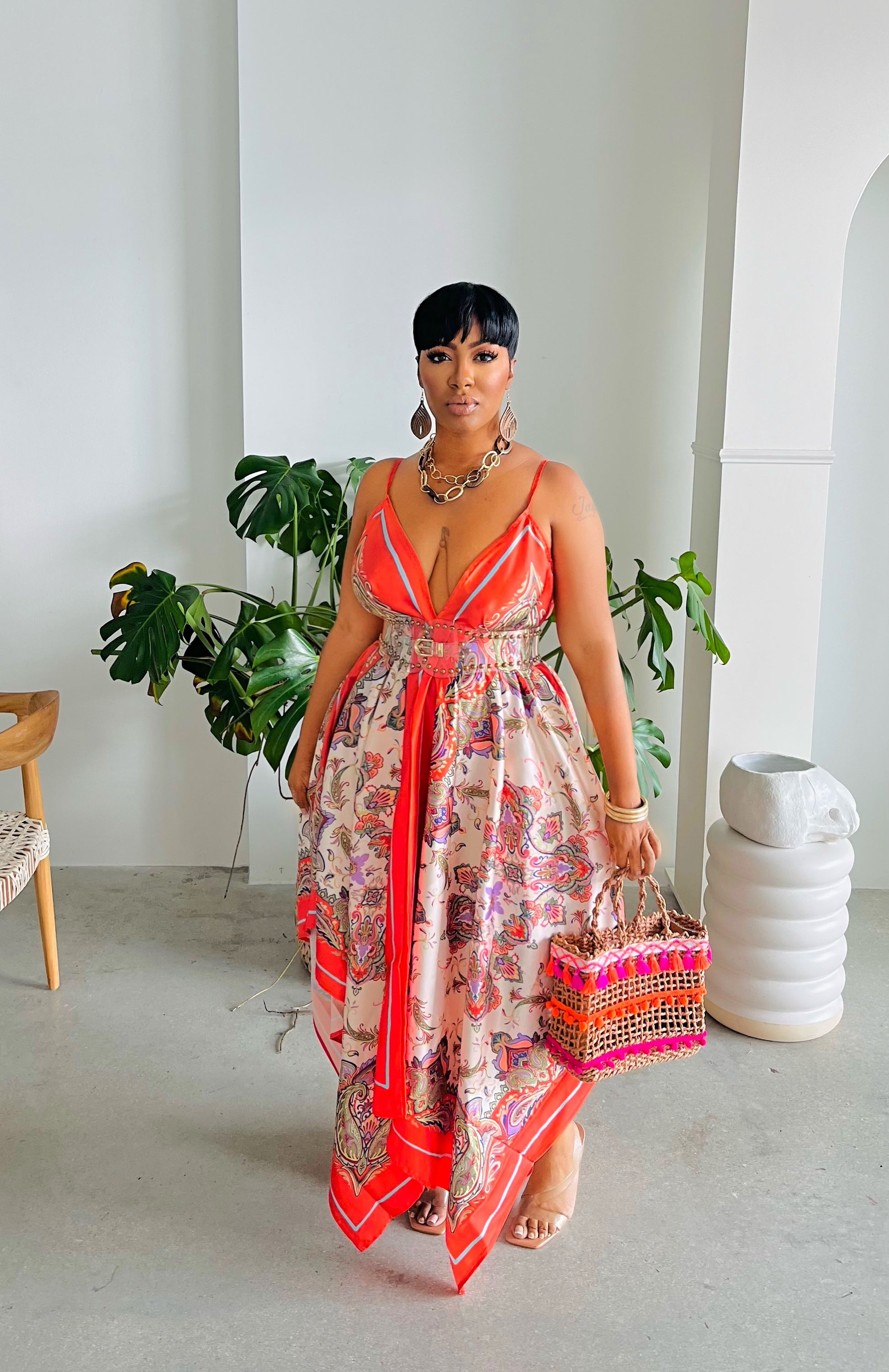 Ambrosia Scarf Dress FashionFreakssss Ambrosia Scarf Dress FashionFreakssss