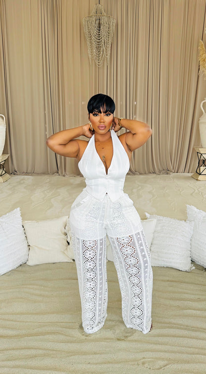 Too Laced Embroidery Trouser