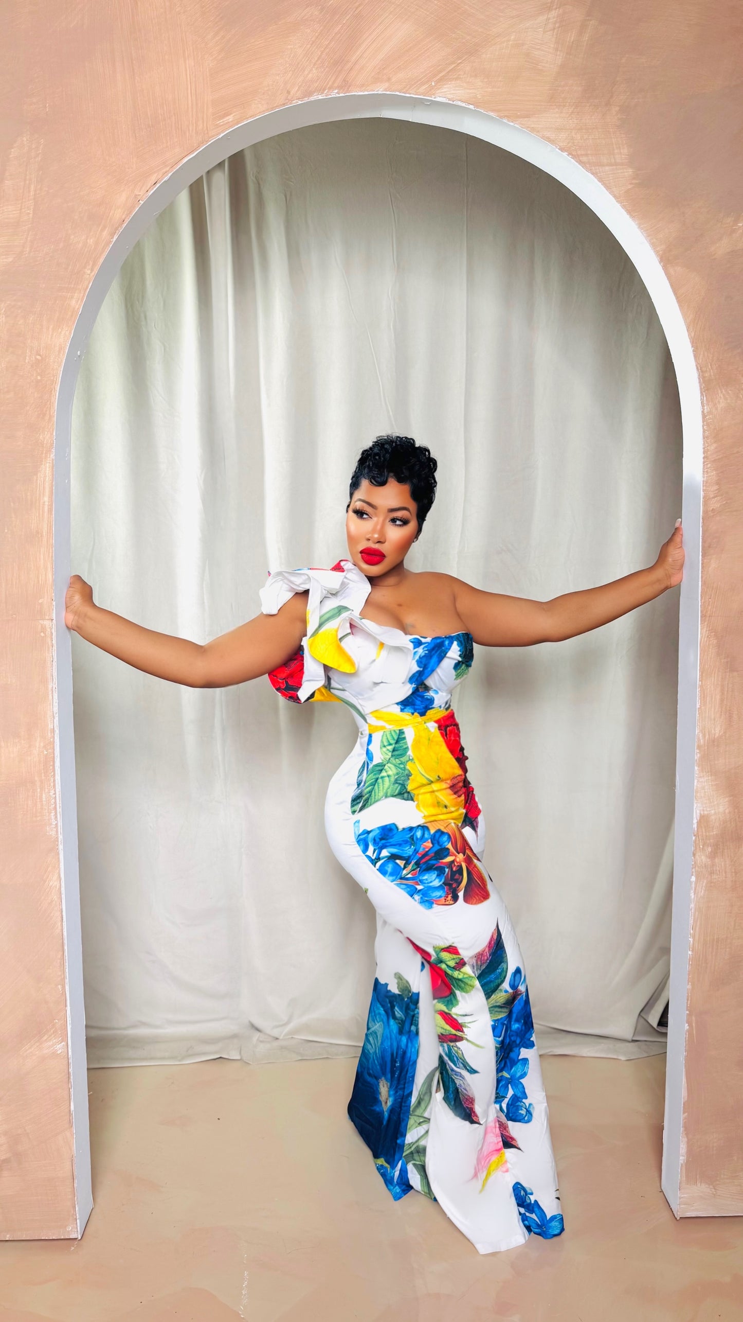 Floral Aroma Jumpsuit