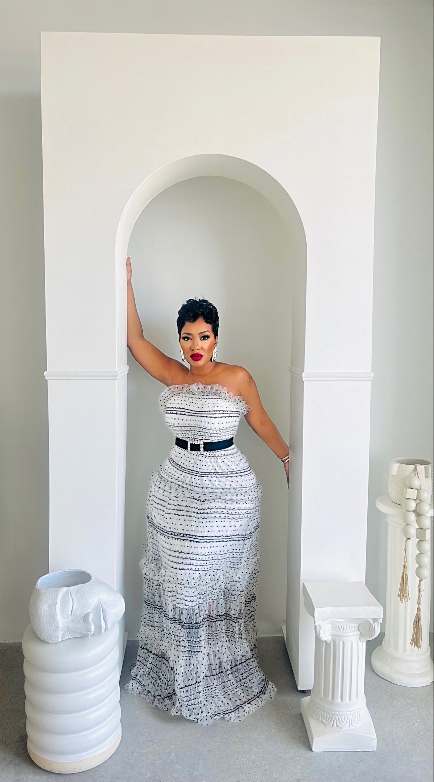 Such A Gem Tulle Maxi Dress