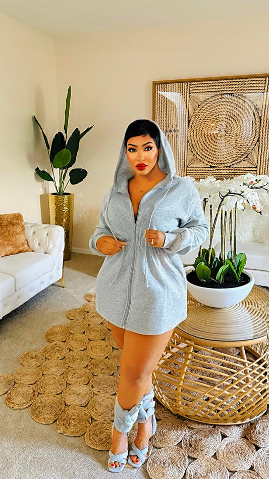 Rocky Hooded Dress