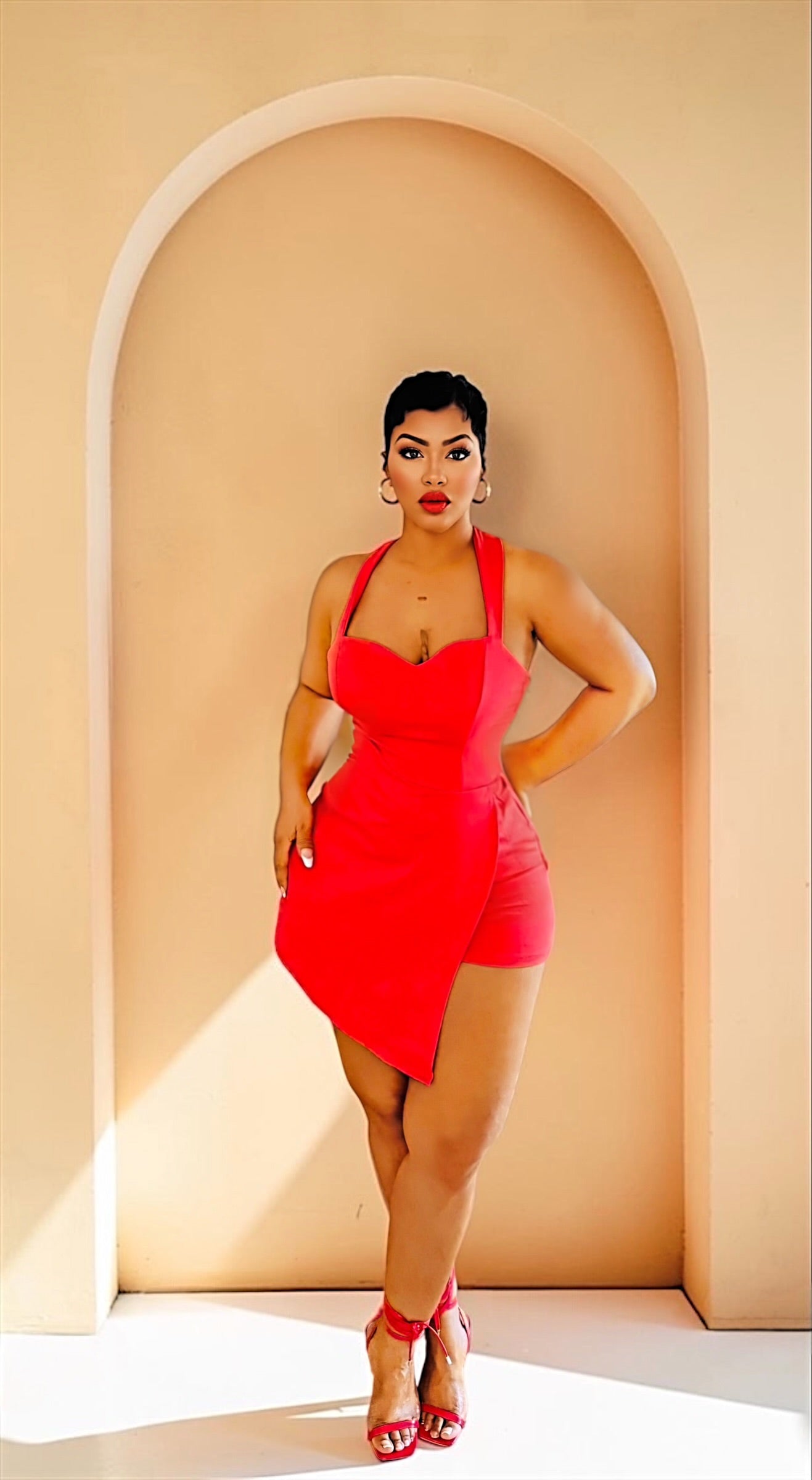 My Sweetheart Skort Romper