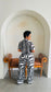 Black Maze Pant Set