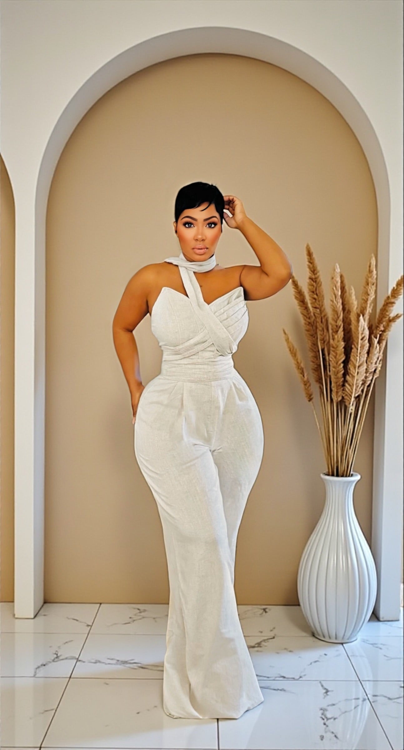 Linen Le Chic Jumpsuit