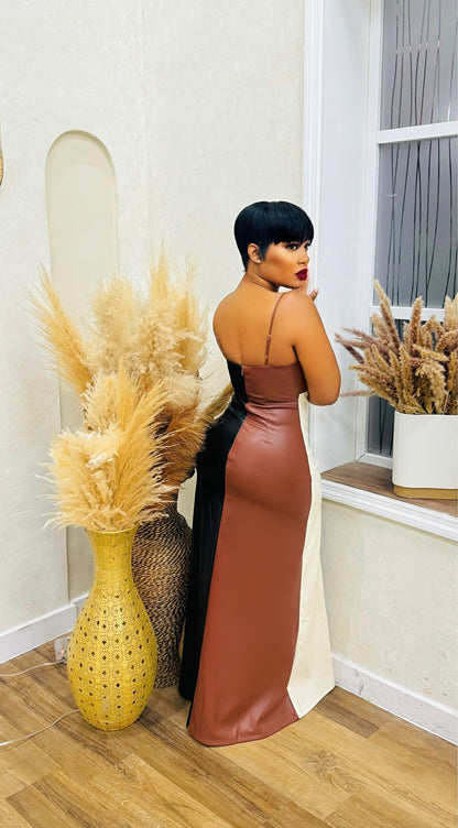 Diane ColorBlock Dress