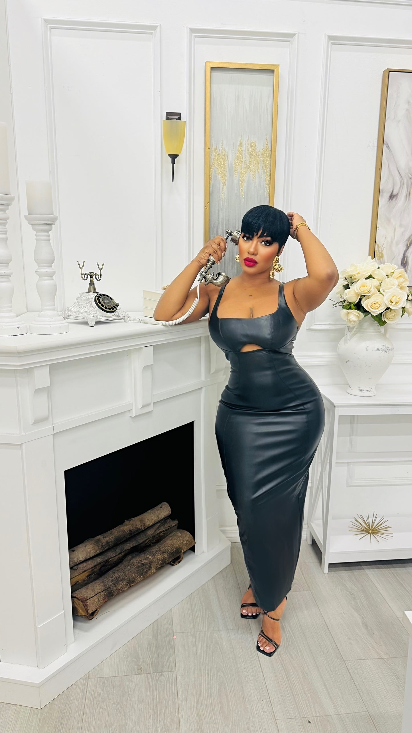 On Your Mind Midi Dress