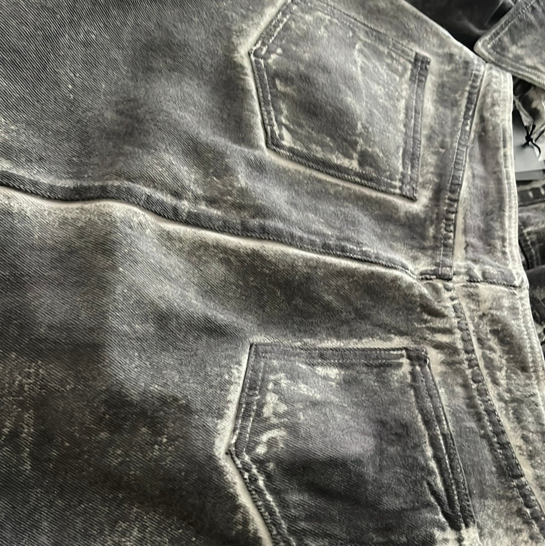 So Faded Denim Jacket Set