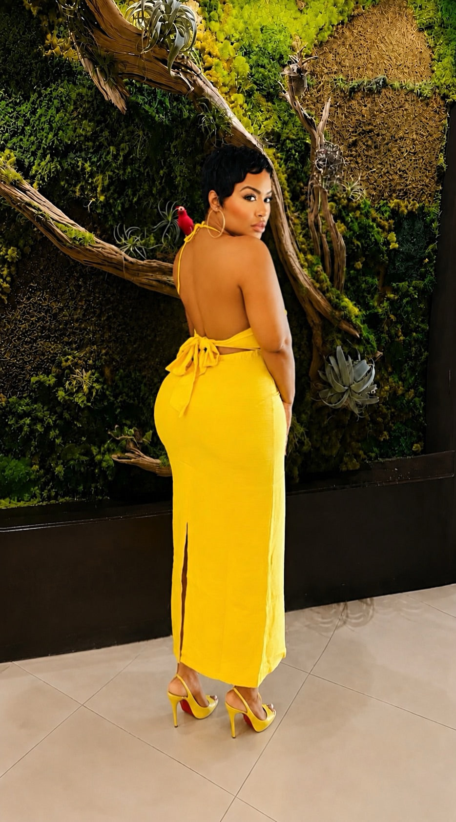 Bright Horizon Midi Dress