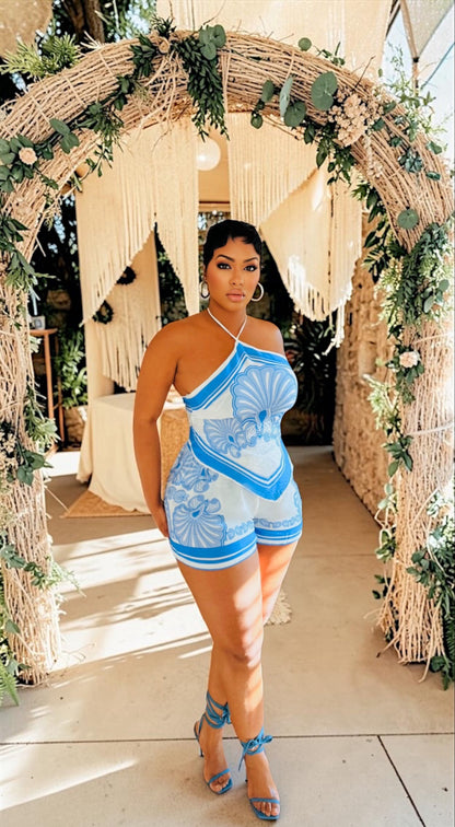 Handkerchief Short Set