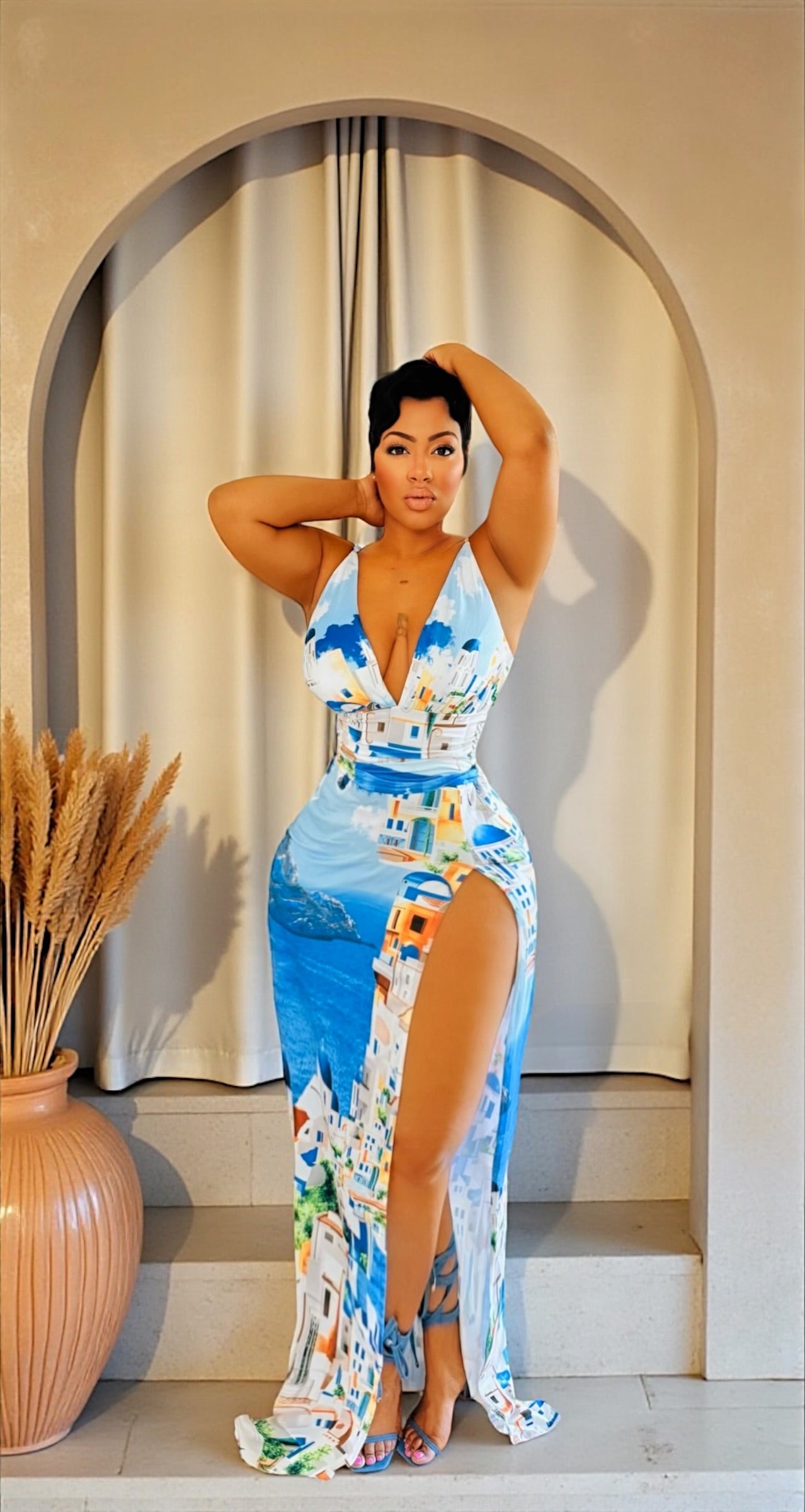 Overseas Villa Maxi Dress