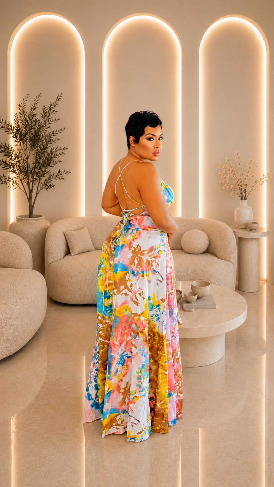 Gone In The Wind Maxi Dress