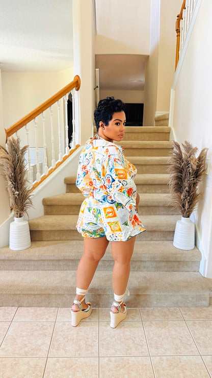 Spring Breeze Romper Set