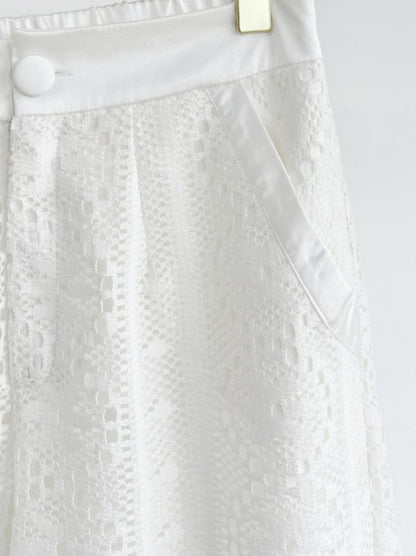 Too Laced Embroidery Trouser