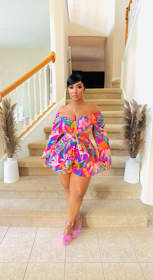 Floral Aroma Romper
