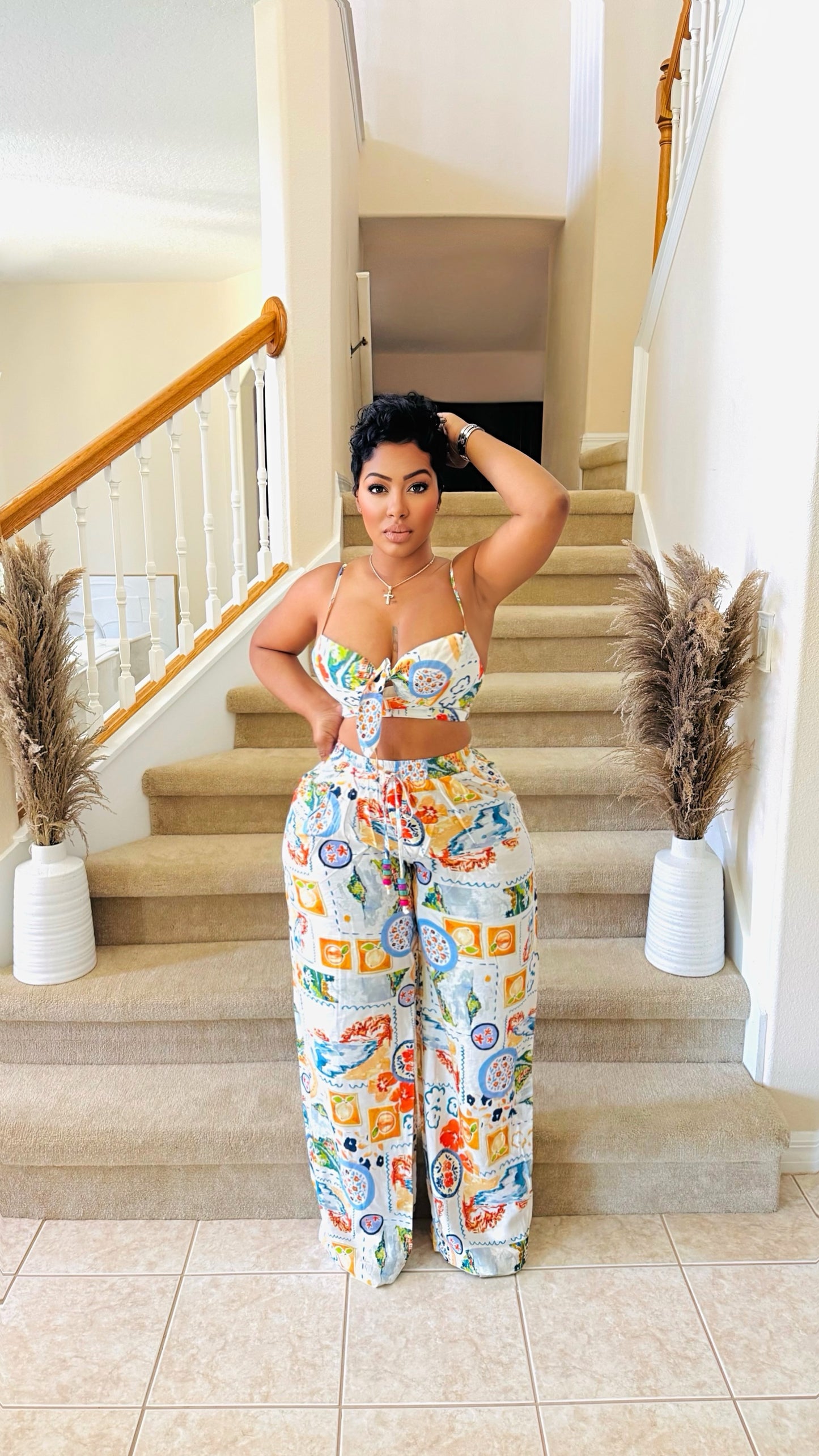 Spring Breeze Pant Set