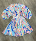 Sherbet Swirl Skater Dress