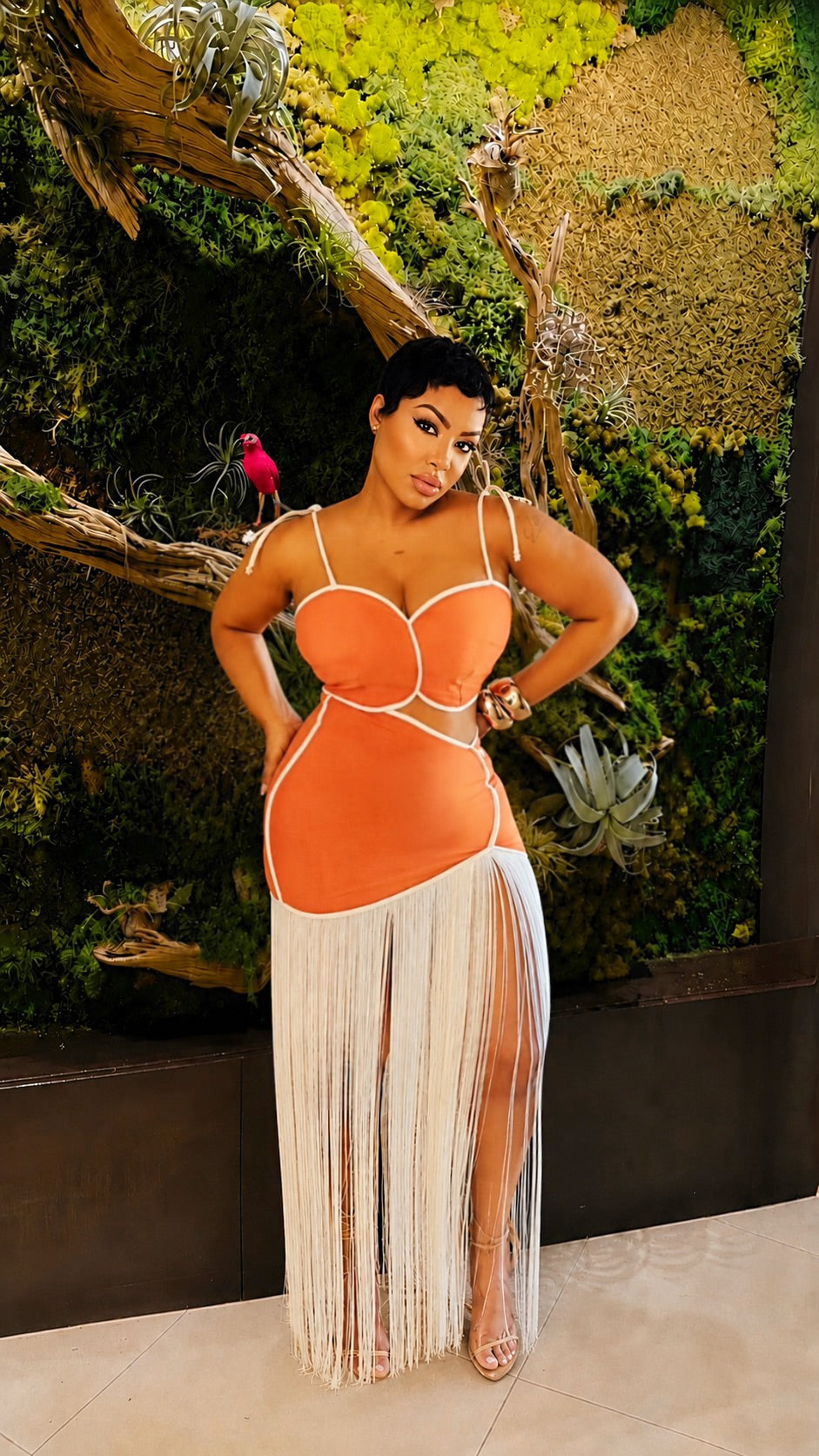 Tassel Mania Skirt Set