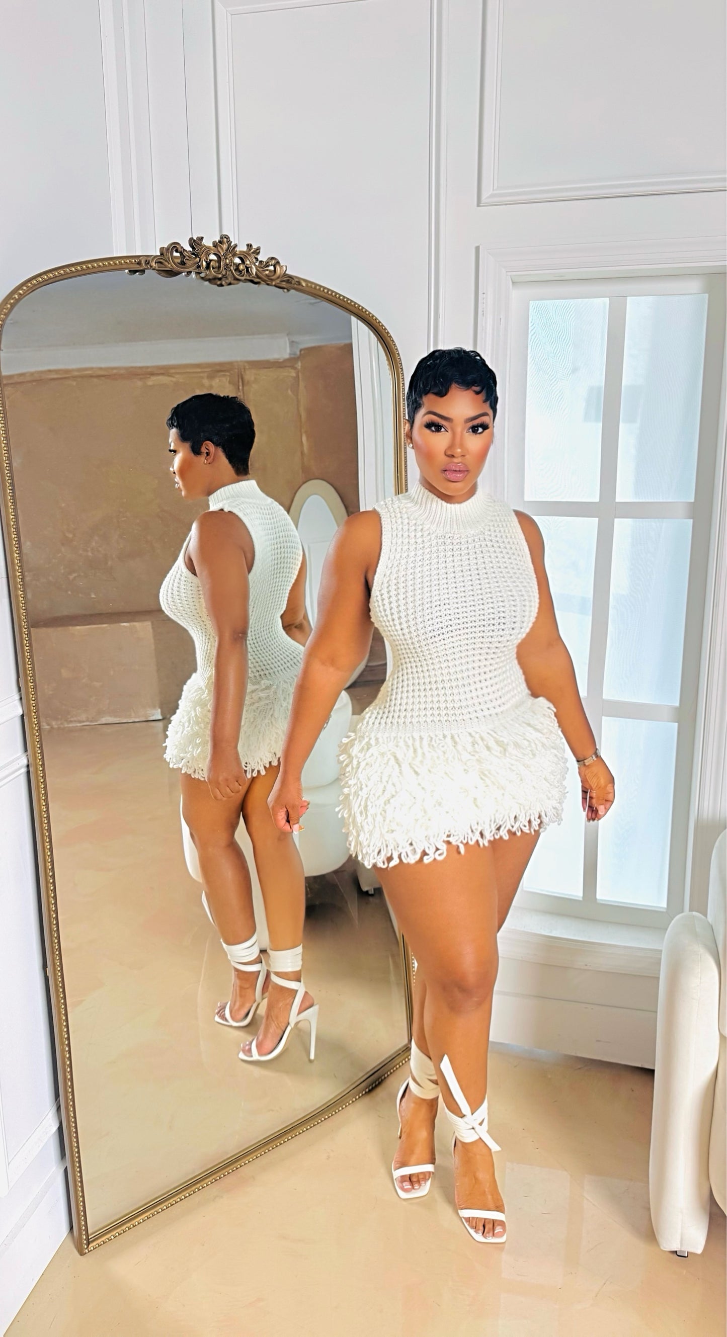 Delilah Mini Knit Dress