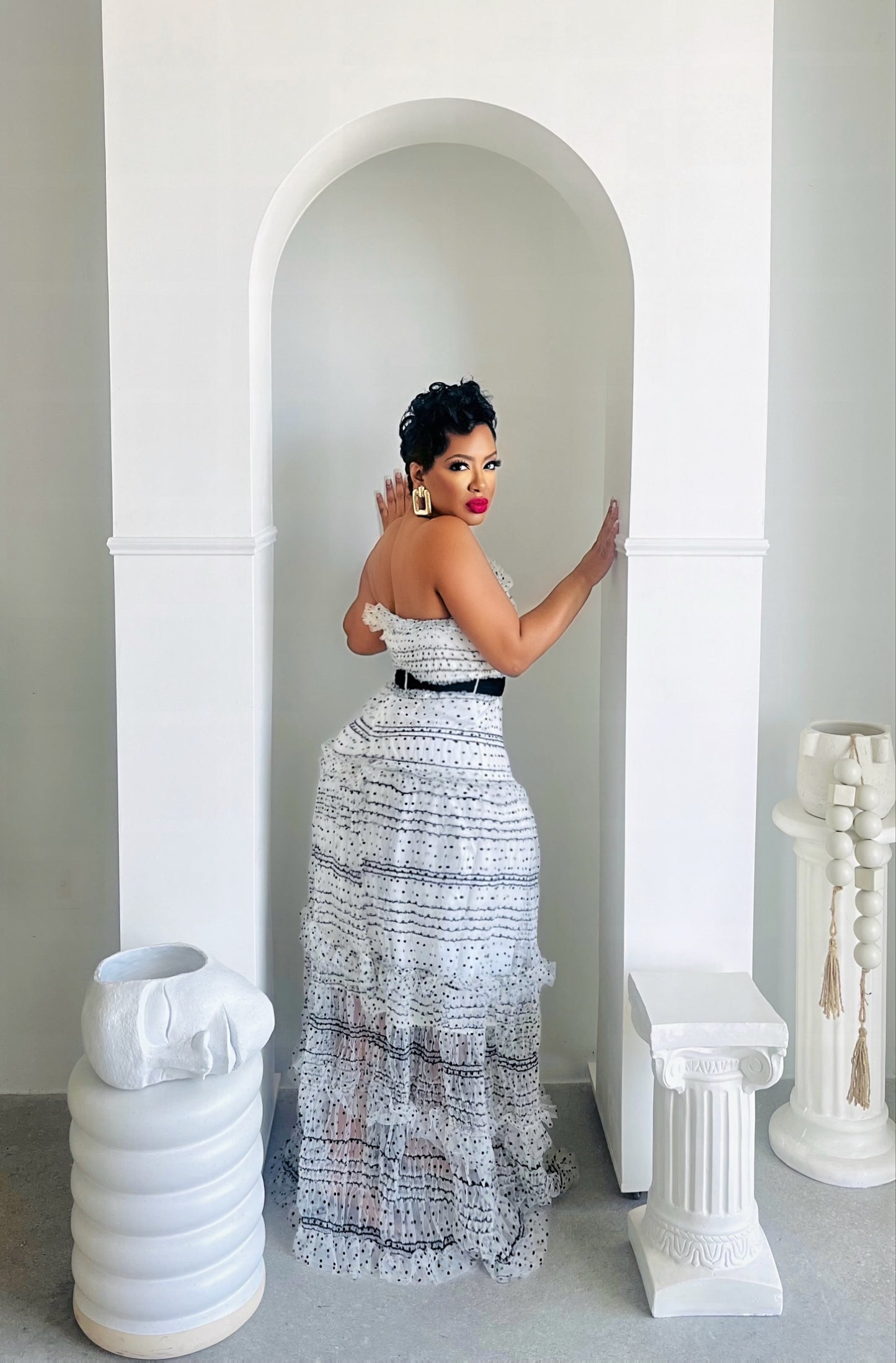 Such A Gem Tulle Maxi Dress