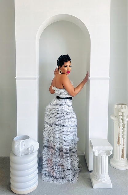 Such A Gem Tulle Maxi Dress