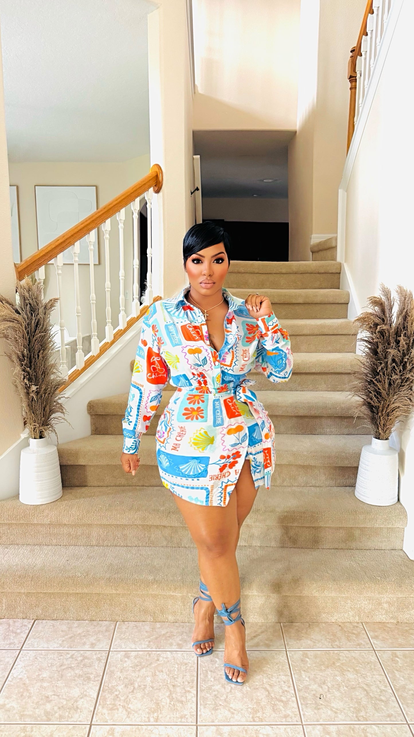 Ma Cherie Wrap Romper