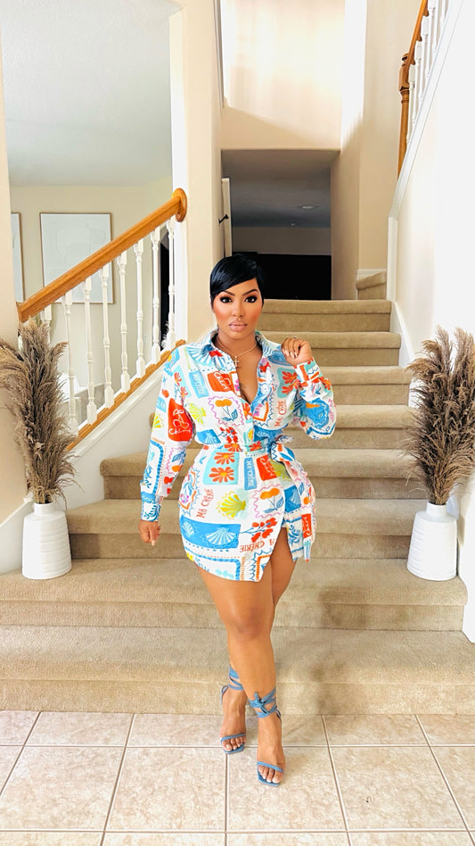 Ma Cherie Wrap Romper