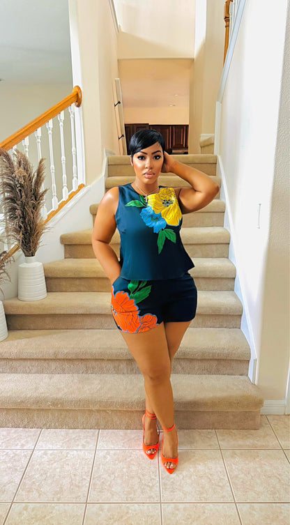 Floral Springs Romper