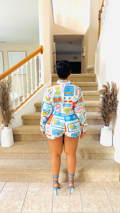 Ma Cherie Wrap Romper