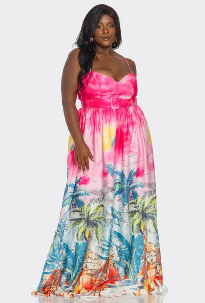 Malibu Springs Maxi Dress