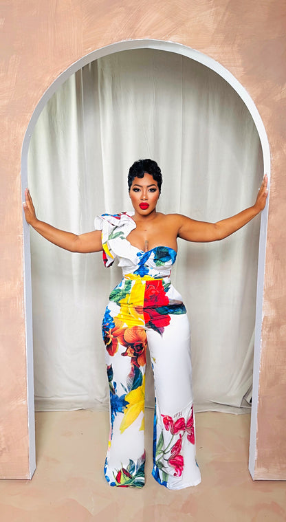 Floral Aroma Jumpsuit