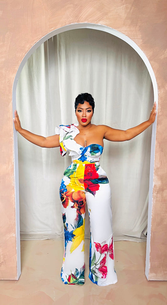 Floral Aroma Jumpsuit