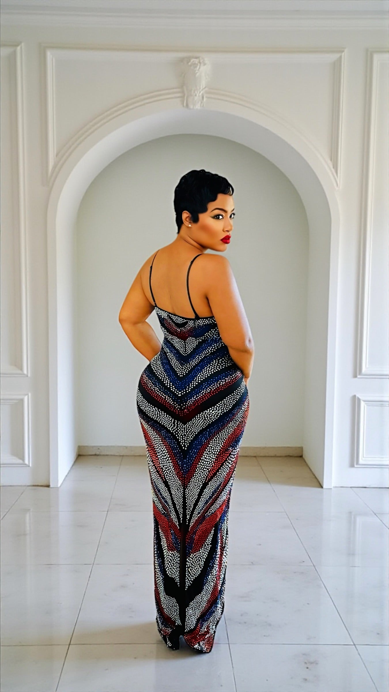 Diamond Princess Maxi Dress