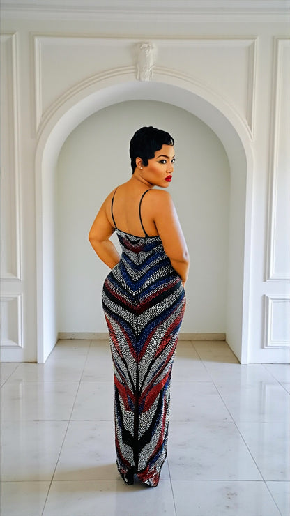 Diamond Princess Maxi Dress