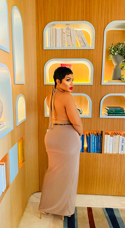 Bria Harness Maxi Dress