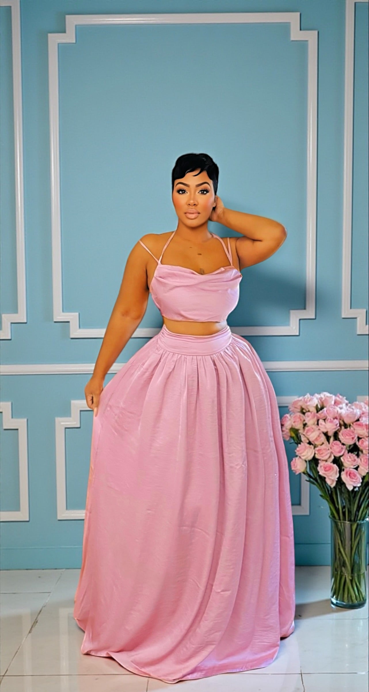 Pastel Dreams Skirt Set