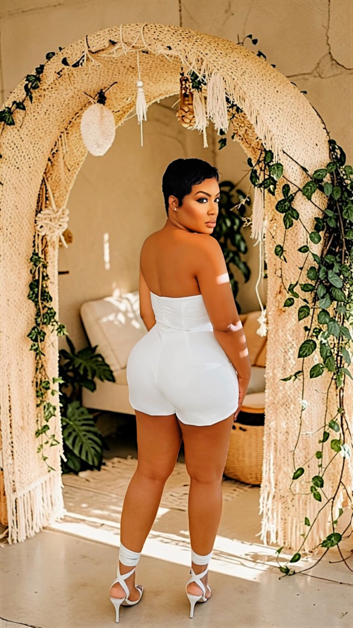 The Tux Romper