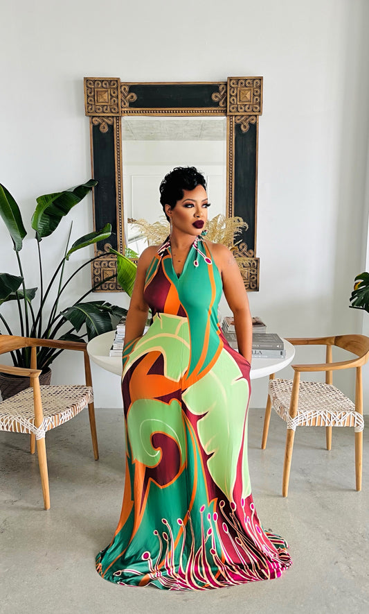 Sweet Tropics Maxi Dress (Preorder)