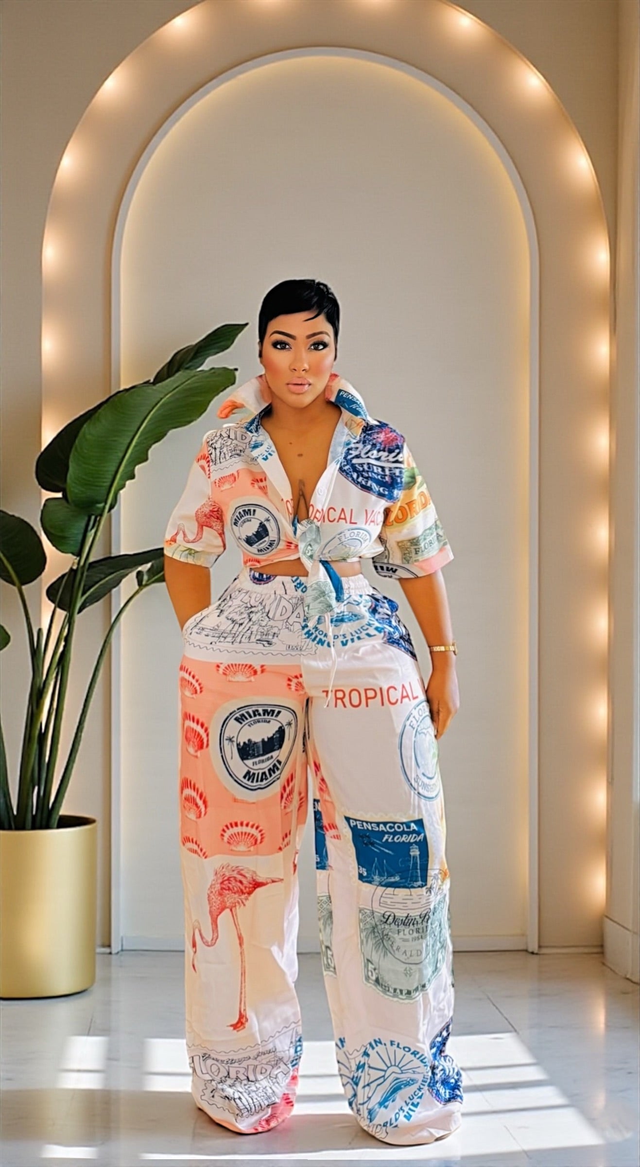 Florida Breeze Pant Set