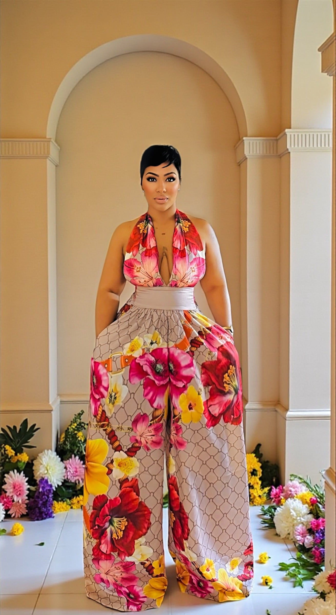 Florence Flora Jumpsuit