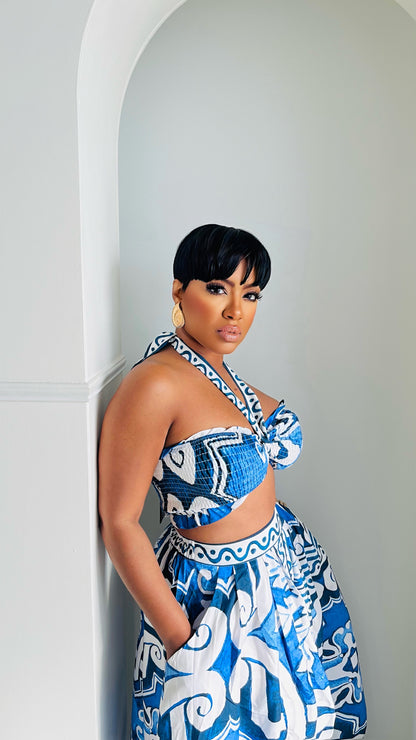 Summer Brunch Skirt Set