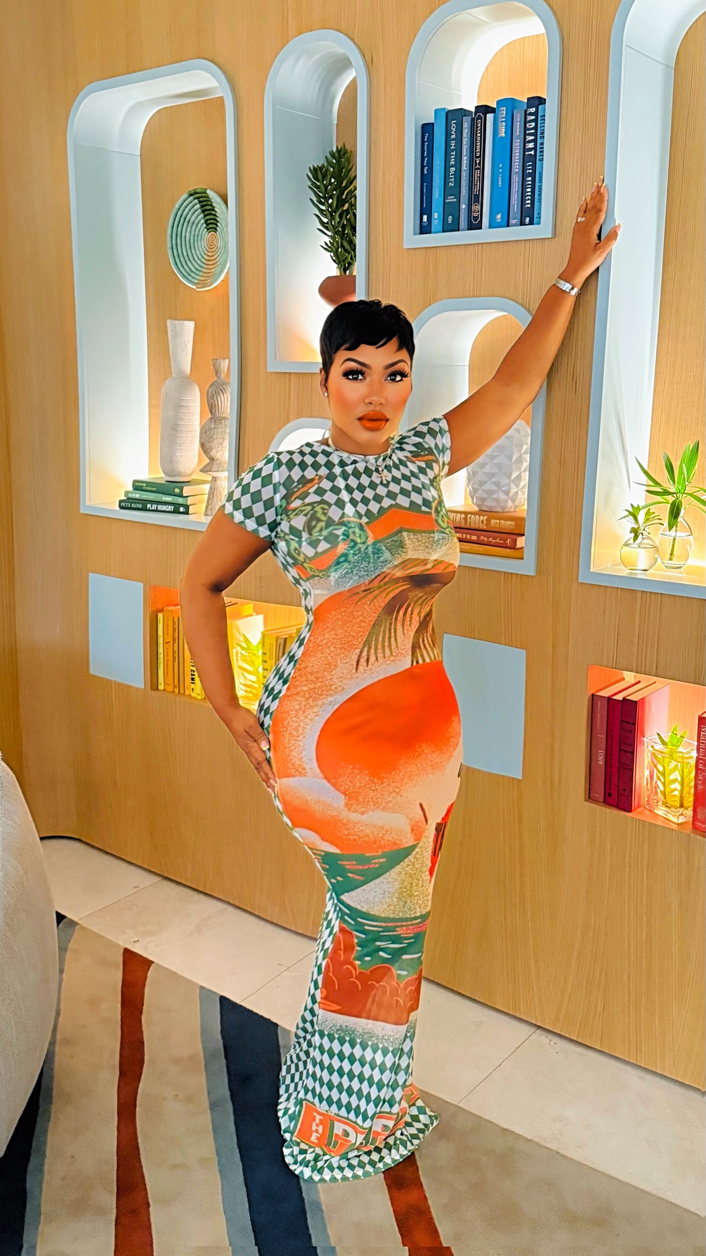 Sweet Sunset Maxi Dress