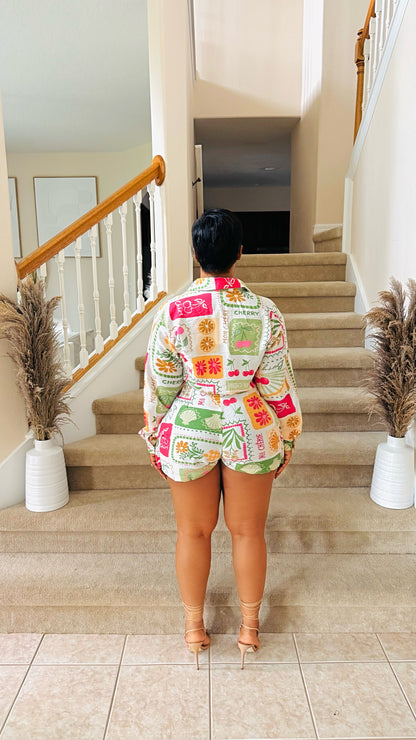 Ma Cherie Wrap Romper