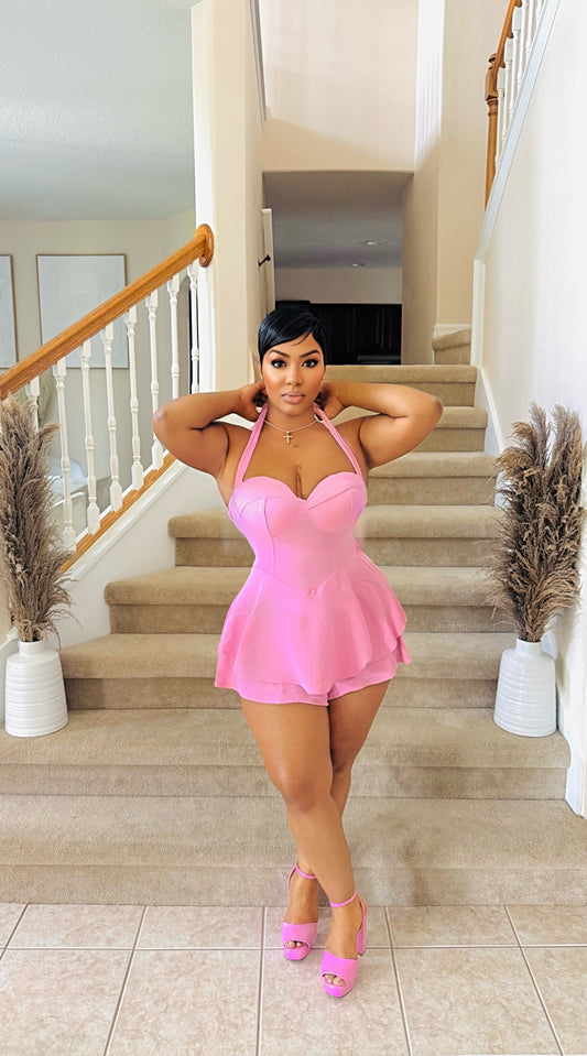 Mary Lu Tier Romper