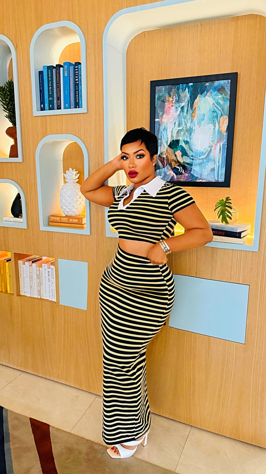 School Girl T Skirt Set