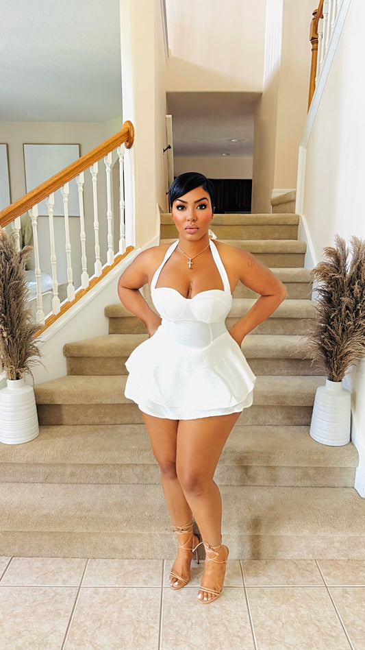 Mary Lu Tier Romper