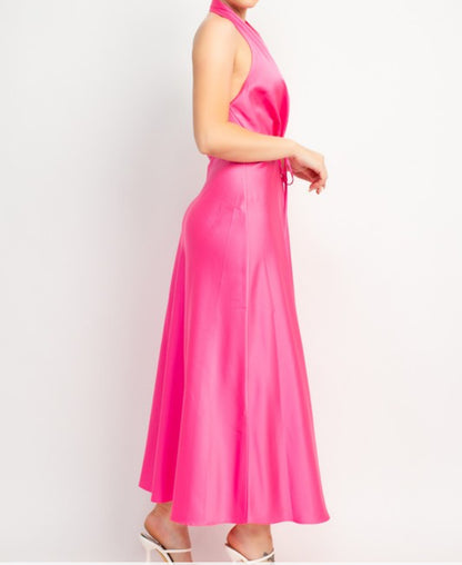 Sleek Silhouette Midi Dress