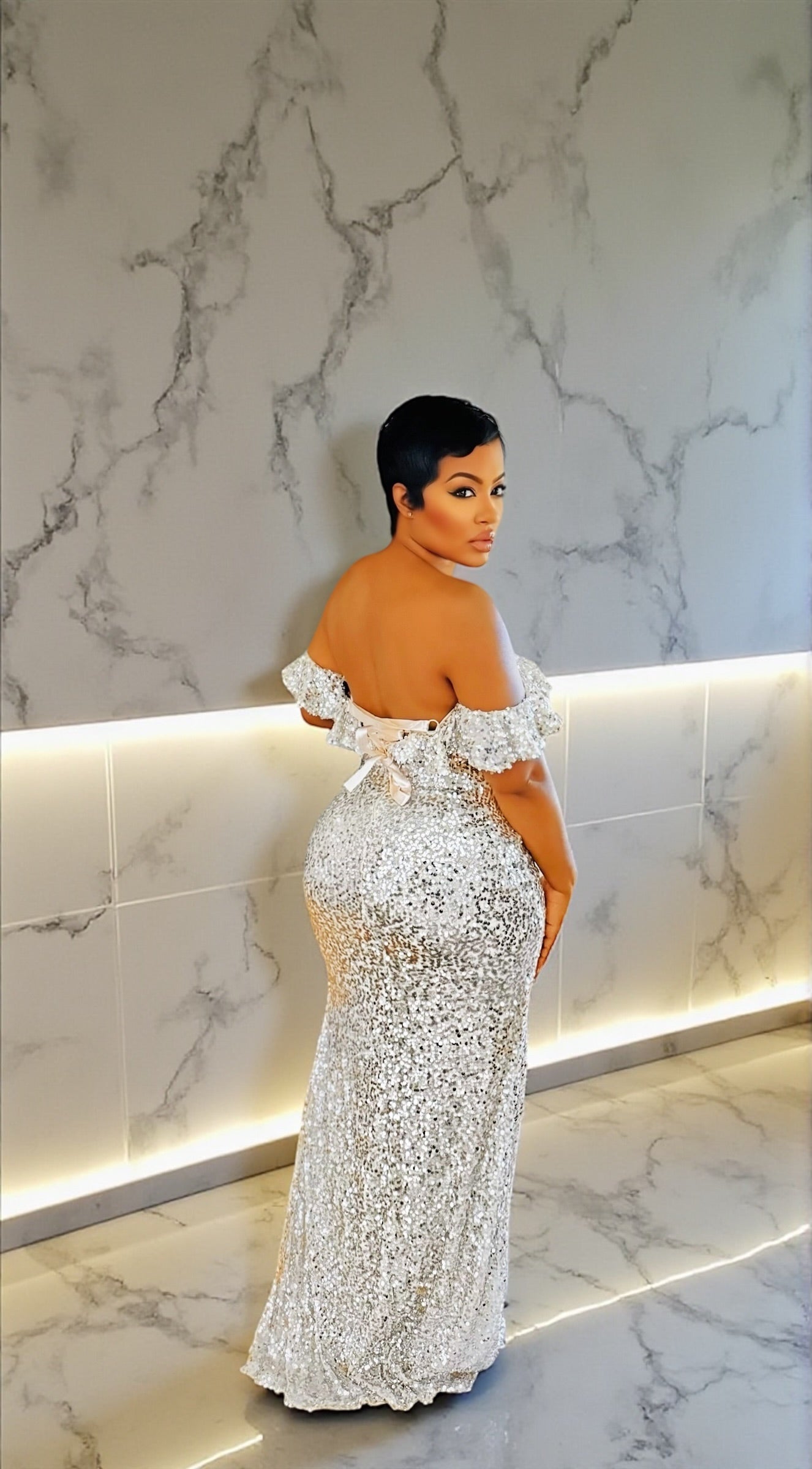 Forever Dazzled Sequin Dress