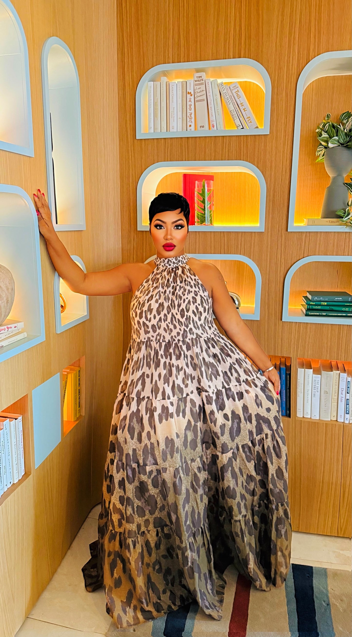 Primal Instinct Maxi Dress