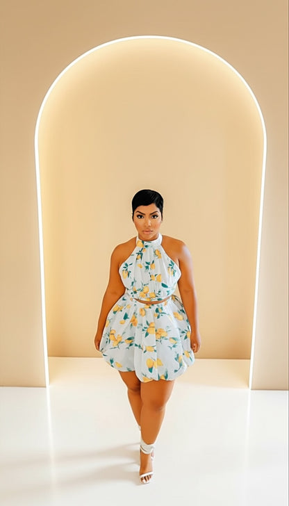 Fruity Puff Skirt Set