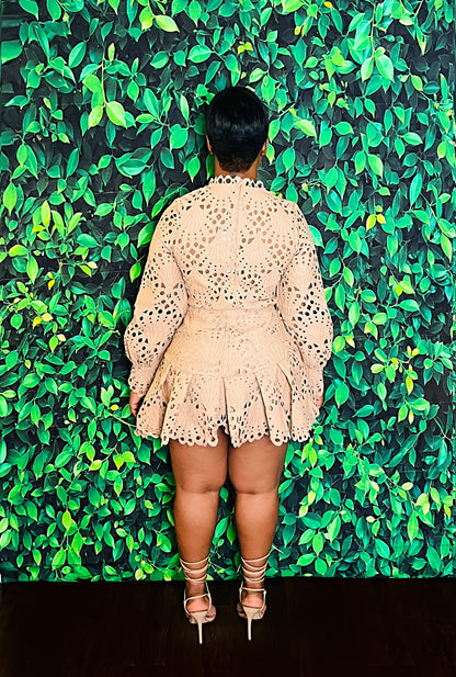 Sierra Scalloped Skirt Set